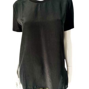 Max Mara Leisure | חולצת משי שחורה מקס מארה לייז׳ר