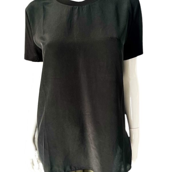 Max Mara Leisure | חולצת משי שחורה מקס מארה לייז׳ר