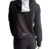 Emporio Armani | חליפת טרנינג בהדפס לוגו שחור אימפוריו ארמני