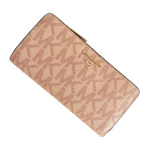 Michael Kors | ארנק לוגו ורוד בהיר מייקל קורס