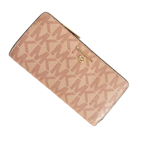 Michael Kors | ארנק לוגו ורוד בהיר מייקל קורס
