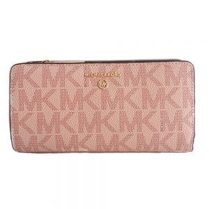 Michael Kors | ארנק לוגו ורוד בהיר מייקל קורס