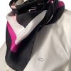 Furla | צעיף משי לוגו פרחוני פורלה