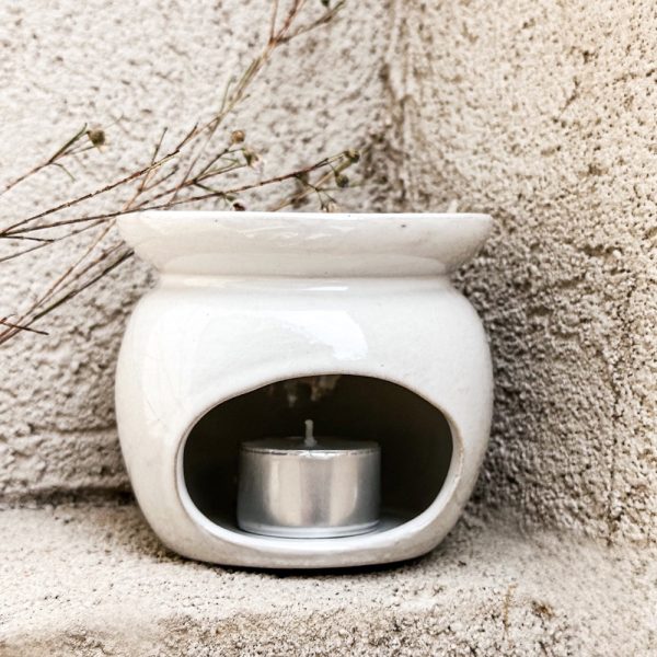 Diffuser | מבער קלאסיק לבן מחורר