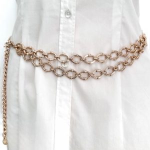 Vince Camuto | חגורת שרשרת זהב וינס קמוטו