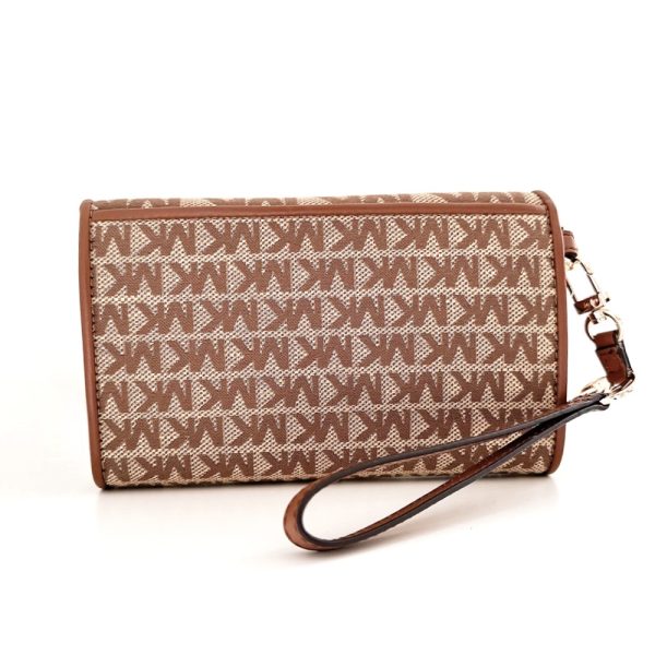 Michael Kors | ארנק/קלאץ׳ לסלולר לוגו חום מייקל קורס