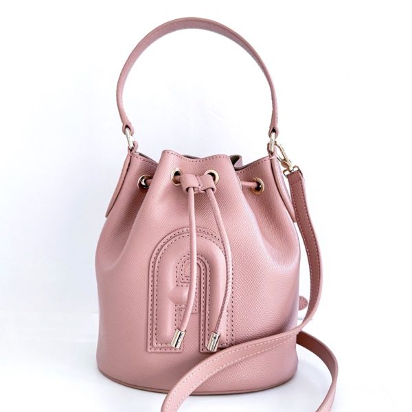 Furla | תיק צד עור ורוד פורלה