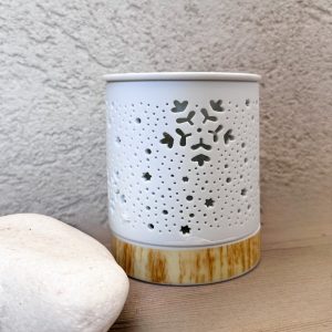 Diffuser-מבער לבן מחורר מעוצב
