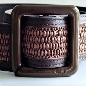 Max Mara Weekend| חגורת בוקה חומה מקס מארה ויקאנד