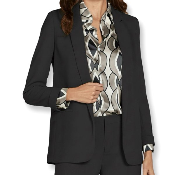 Biancoghiaccio | בלייזר שחור אופנתי ביאנקוג’אצ’יו