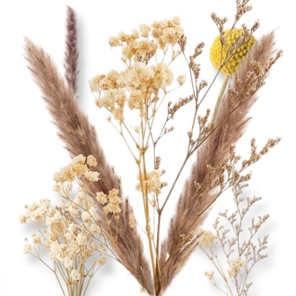 Ronari Home-מארז מעוצב נר כדור צהוב גדול ואגרטל