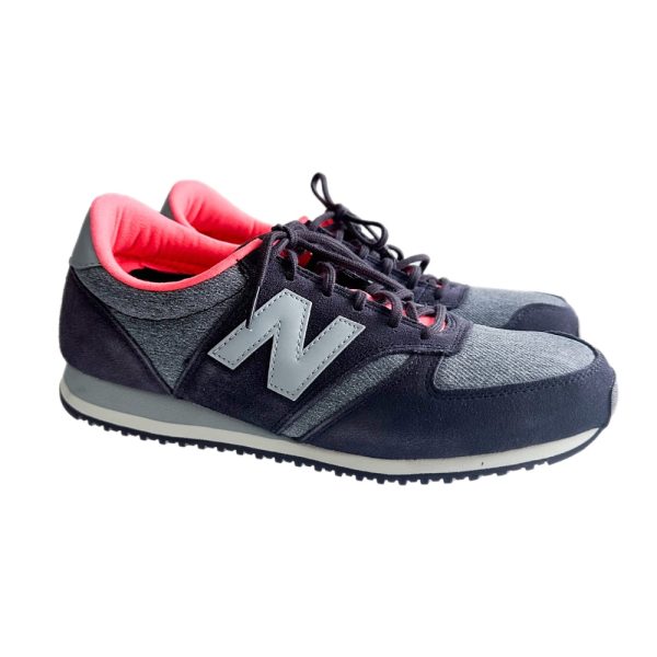 New Balance | סניקרס קנבס כחול/ורוד ניו באלאנס