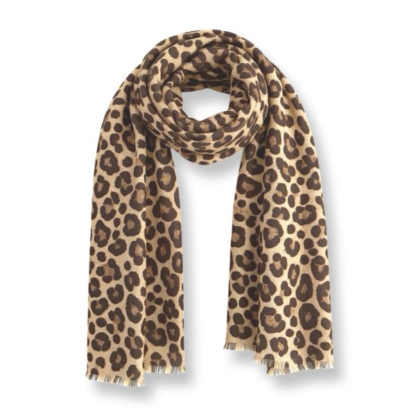 Vince Camuto | צעיף מנומר גדול וינס קמוטו