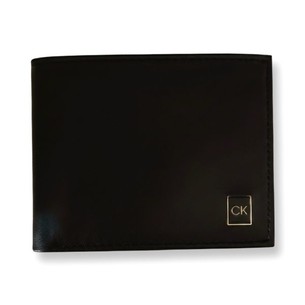 Calvin Klein | ארנק שחור קלאסי מעור קלוין קליין