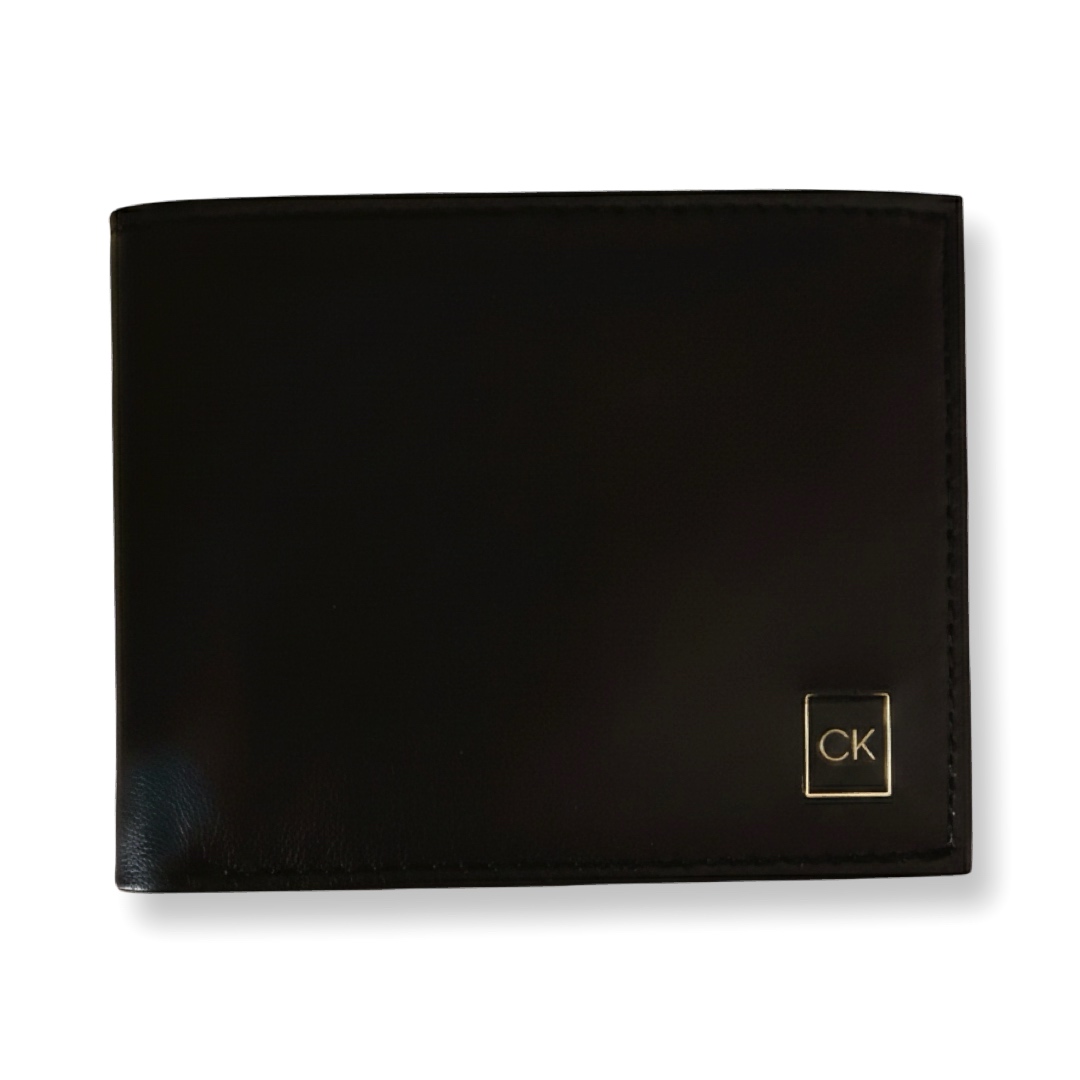 Calvin Klein | ארנק שחור קלאסי מעור קלוין קליין