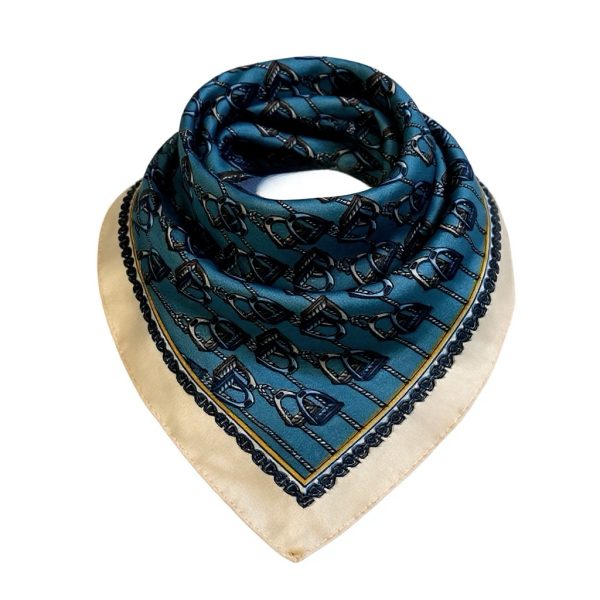 Seta | צעיף פייר צבע כחול סטה