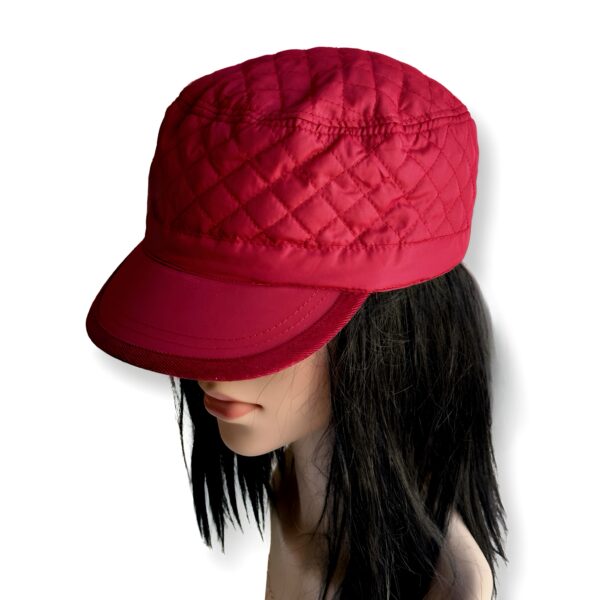 August Hat | כובע קסקט אדום-בורדו אוגוסט הט