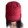 August Hat | כובע קסקט אדום-בורדו אוגוסט הט