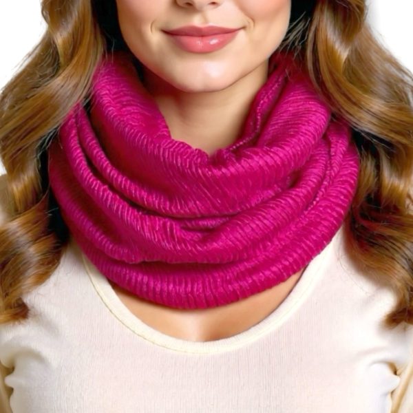 Cejon | צעיף אינפיניטי פוקסיה נצנץ סג’ון