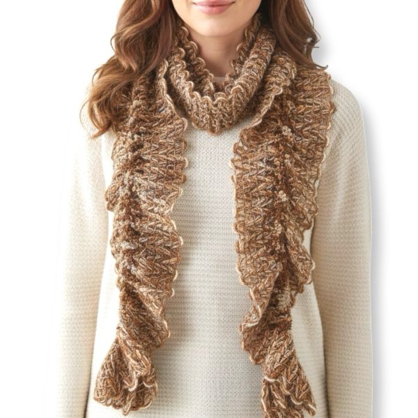 Charter Club | צעיף שניל סרוג בז׳-חום צ׳רטר קלאב