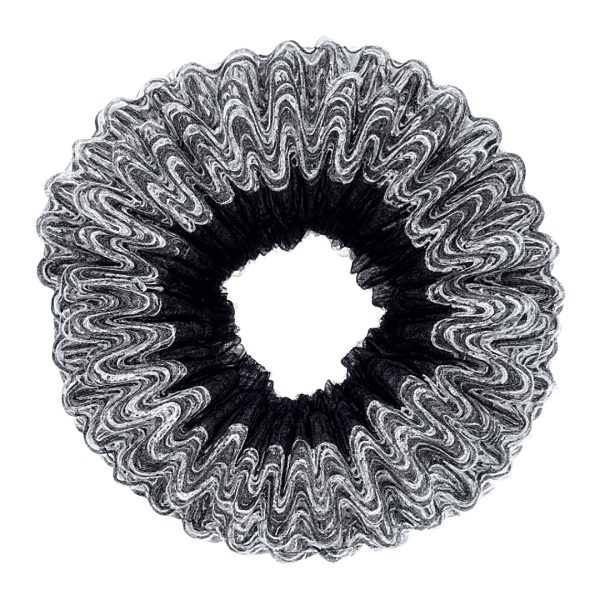 Charter Club | צעיף שניל סרוג שחור-לבן צ׳רטר קלאב