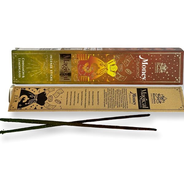 Incense | קטורת הימלאיה מנצנצת זימון כסף בניחוח למון גראס וקינמון