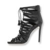 Vince Camuto | סנדל עקב שחור עם רצועות וינס קמוטו