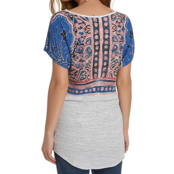 Lucky Brand | חולצה בוהמיק לאקי בראנד