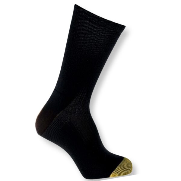 GoldToe | מארז 3 זוגות גרביים שחור גולדטוי