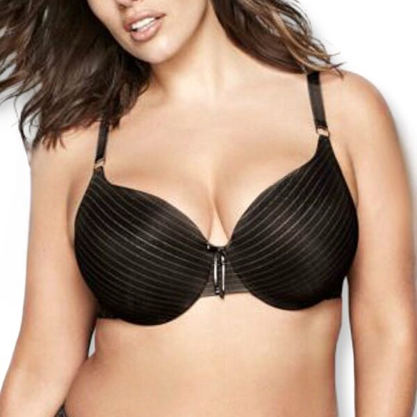 Ashley Graham | חזייה מרופדת שחורה אשלי גרהאם