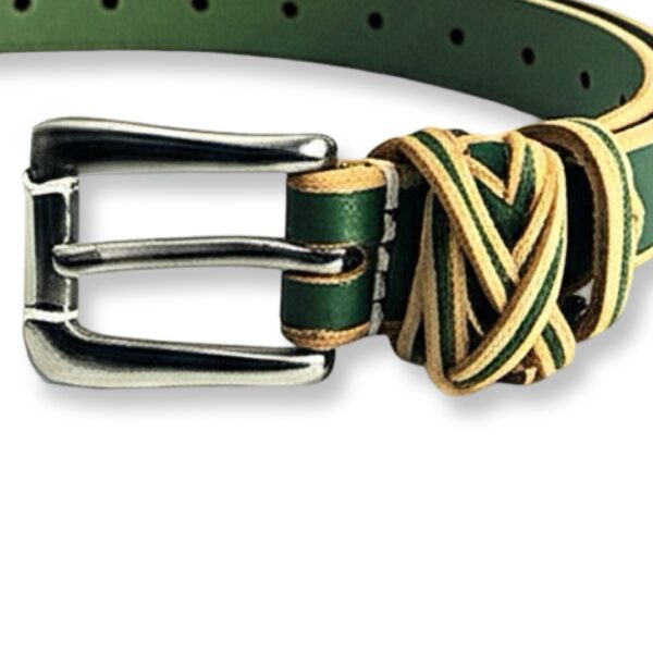 Sperry | חגורת עור ירוקה ספירי