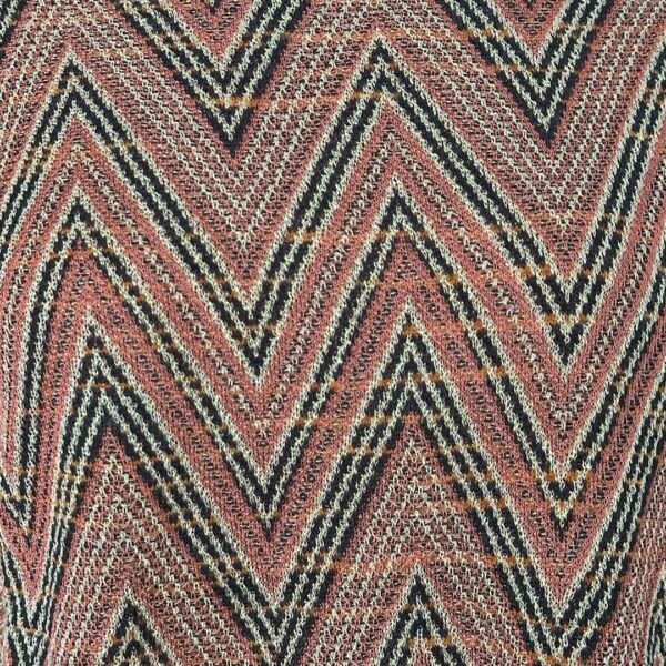Missoni | חולצת סריג מנצנצת בטקסטורת זיג-זג גולדבראון מיסוני