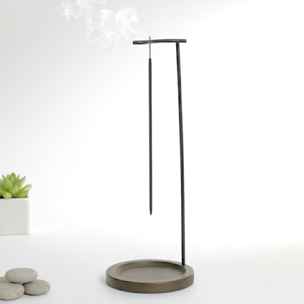 Incense | מעמד/מחזיק קטורת מעוצב עם מגש עץ