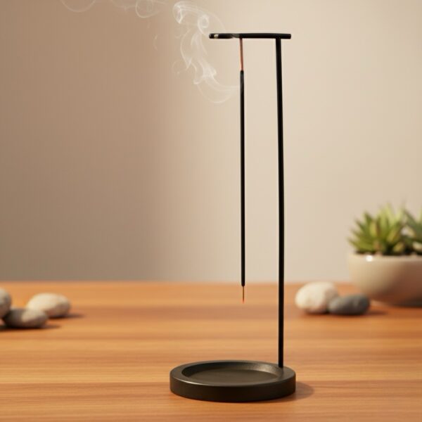 Incense | מעמד/מחזיק קטורת מעוצב עם מגש עץ
