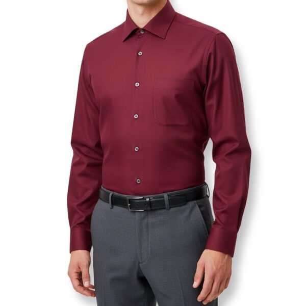 Van Heusen | חולצה מכופתרת בורדו ואן האוזן