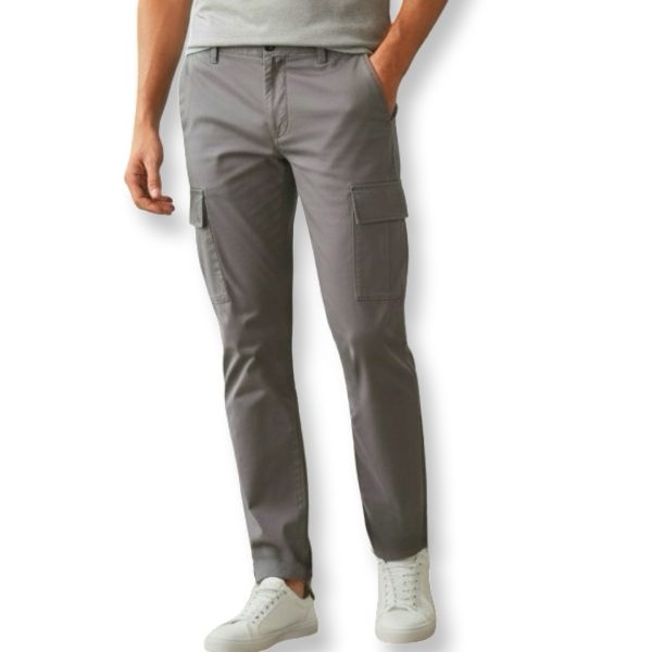 Kenneth Cole | מכנס קרגו אופנתי כיסים בצד קנת קול