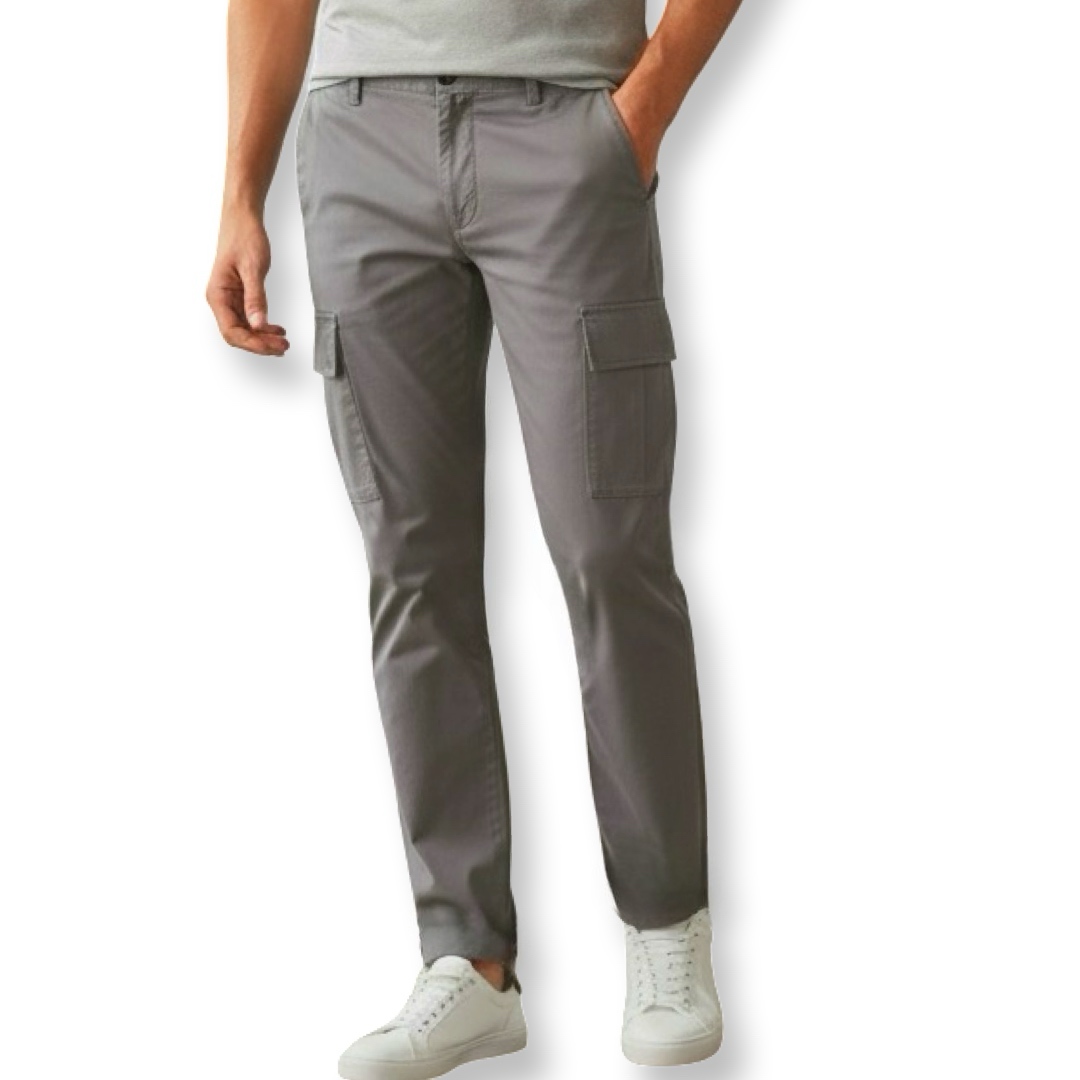 Kenneth Cole | מכנס קרגו אופנתי כיסים בצד קנת קול