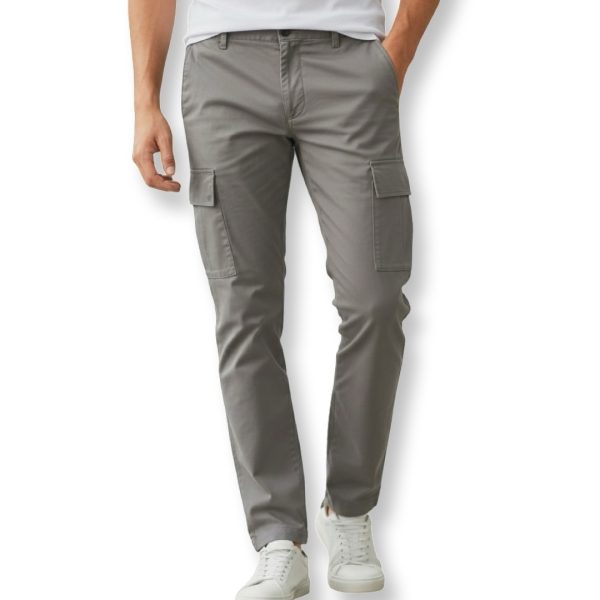 Kenneth Cole | מכנס קרגו אופנתי כיסים בצד קנת קול