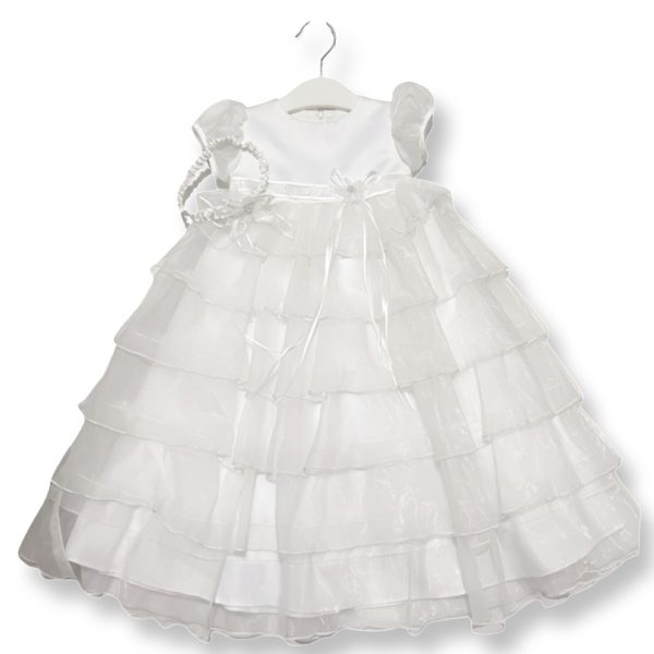 Ralph Lauren | שמלה לבנה יוקרתית ראלף לורן