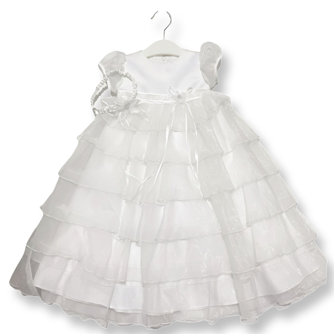 Ralph Lauren | שמלה לבנה יוקרתית ראלף לורן