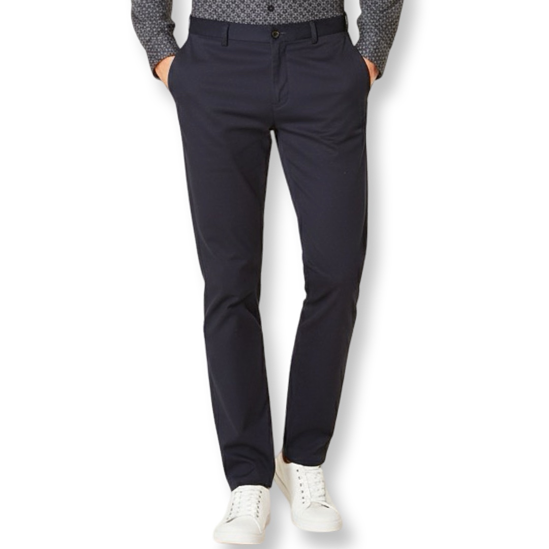 Perry Ellis | מכנס אופנתי כחול פרי אליס