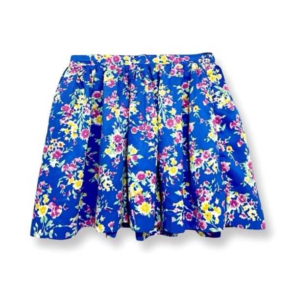 Ralph Lauren | חצאית פרחונית כחולה ראלף לורן