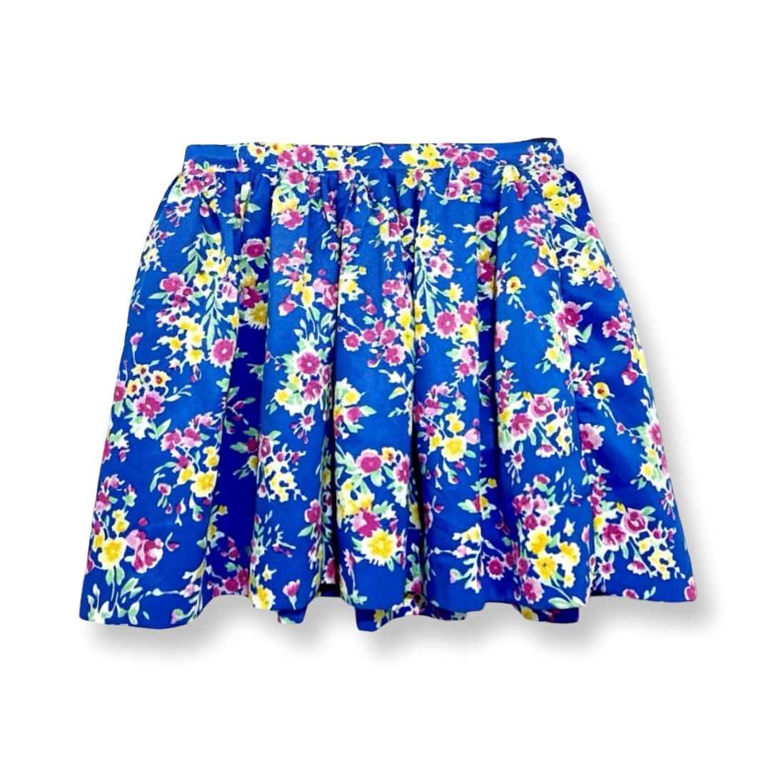 Ralph Lauren | חצאית פרחונית כחולה ראלף לורן