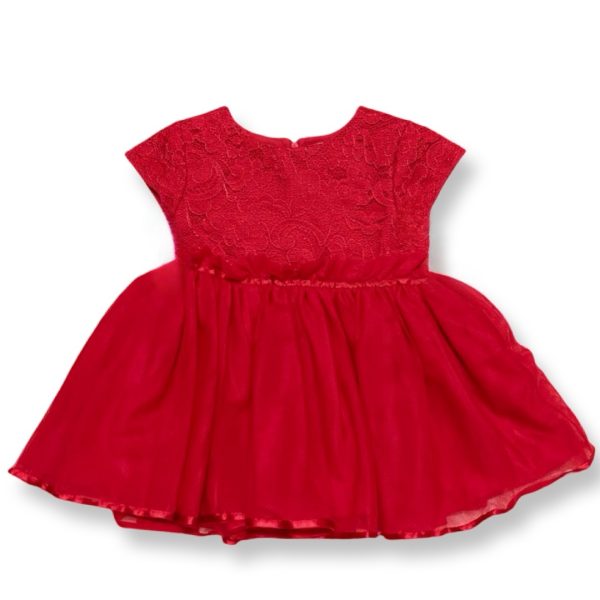 Bardot | שמלת מכנסון אדומה ברדו