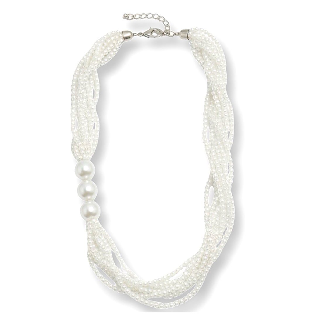 Joyas -מחרוזת ״פנינים״ ארוכה טריו חרוזים מודרנית ג'ויה