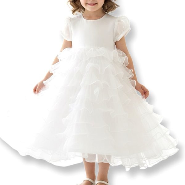 Ralph Lauren | שמלה לבנה יוקרתית ראלף לורן