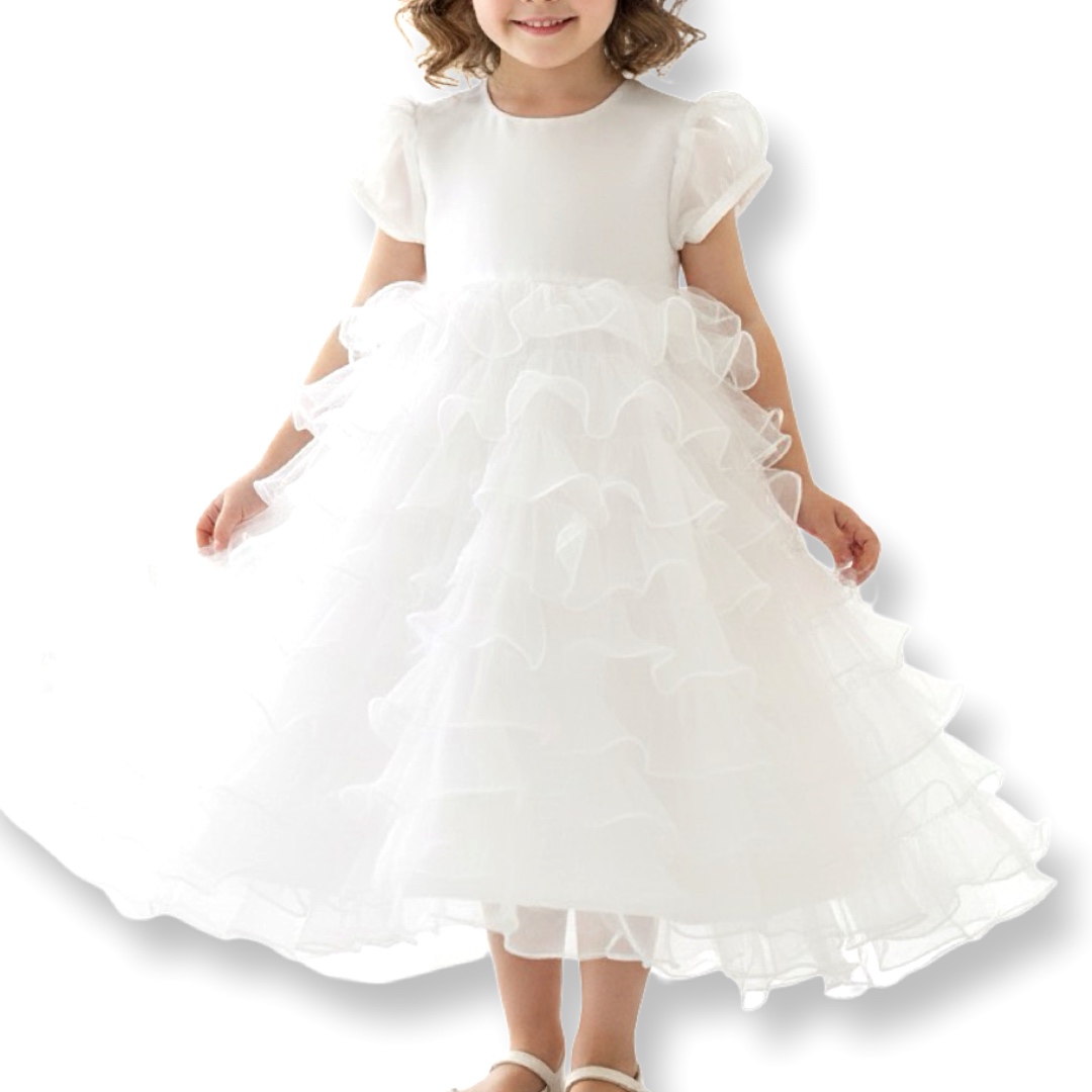 Ralph Lauren | שמלה לבנה יוקרתית ראלף לורן