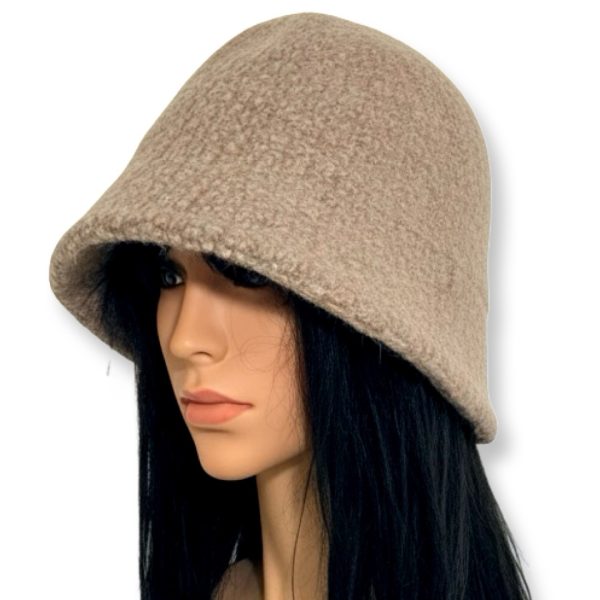 Ciel écarlate | כובע באקט קטיפתי אופנתי צבע טאופ סיאל אקרלט