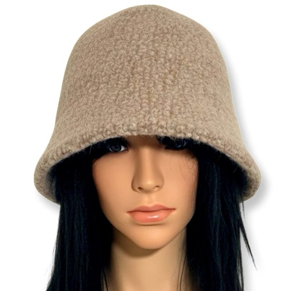 Ciel écarlate | כובע באקט קטיפתי אופנתי צבע טאופ סיאל אקרלט