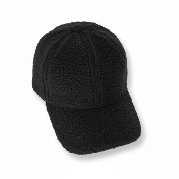 S&J | כובע קסקט טדי אופנתי צבע שחור סי אנד ג׳י